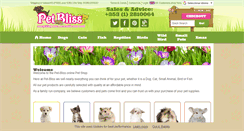 Desktop Screenshot of pet-bliss.ie